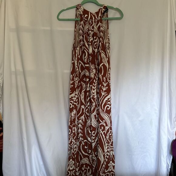 Women's Printed Halter Maxi Dress size M - Picture 5 of 11